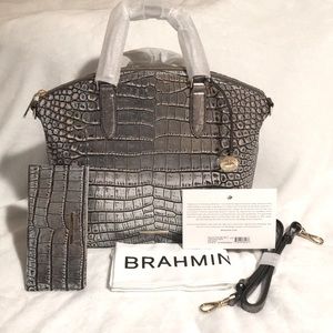 NWT “Sold Out” “One Of A Kind” Brahmin Large Duxbury and Ady Wallet